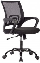 Office Chair Ergonomic Desk Chair Mesh Computer Chair Lumbar Support Modern Executive Adjustable  Swivel Chair 